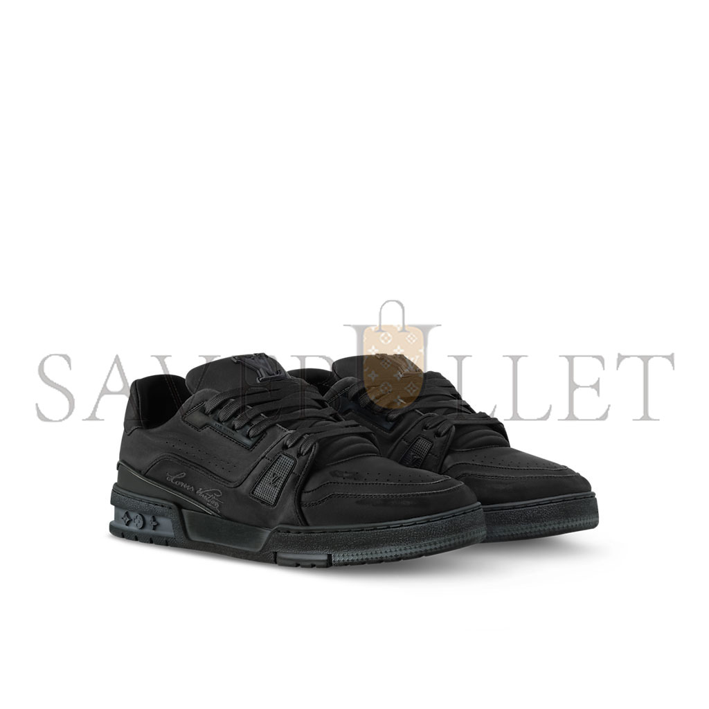 l**is V*t*n lv trainer distressed sneaker 1adeqr
